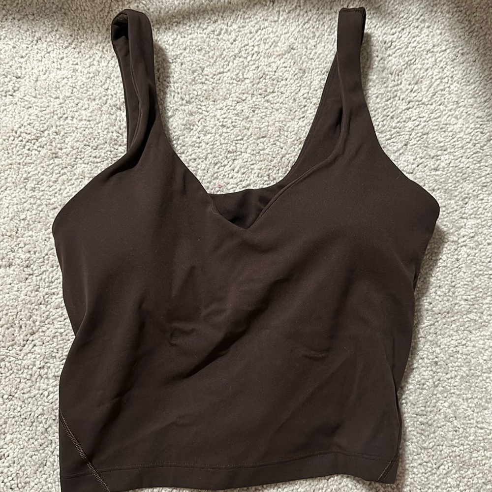 Align tank - espresso